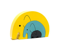 Best Years Handmade Elephant Wooden Puzzle Toy Contemporary - Guzzgoggs