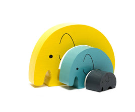 Best Years Handmade Elephant Wooden Puzzle Toy Contemporary - Guzzgoggs