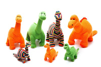 Best Years Knitted Green Diplodocus Dinosaur Plush Toy - Guzzgoggs