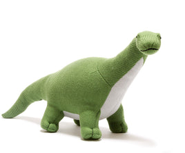 Best Years Knitted Titanosaur (Large) Dinosaur Toy - Guzzgoggs