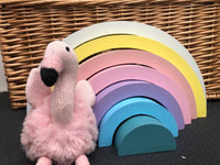 Best Years Ltd - Wood Rainbow Toy in pastel colors, Fair trade & Handmade - Guzzgoggs