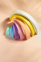 Best Years Ltd - Wood Rainbow Toy in pastel colors, Fair trade & Handmade - Guzzgoggs