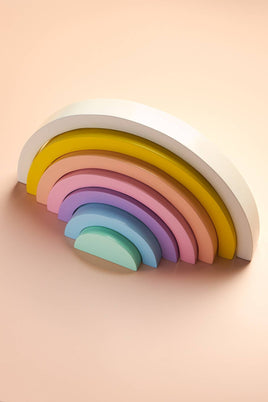 Best Years Ltd - Wood Rainbow Toy in pastel colors, Fair trade & Handmade - Guzzgoggs