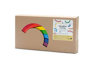 Best Years Wooden Rainbow Toy, Fair Trade & Handmade in bright colours - Guzzgoggs
