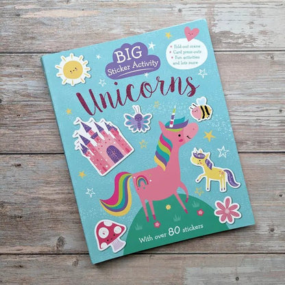 Big Sticker Book - Unicorns - Guzzgoggs