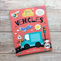 Big Sticker Book - Vehicles - Guzzgoggs