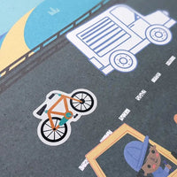 Big Sticker Book - Vehicles - Guzzgoggs