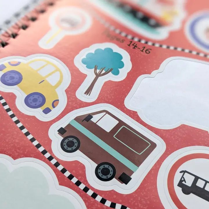 Big Sticker Book - Vehicles - Guzzgoggs