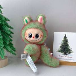 Black Labubu Inspired Plush Green - Guzzgoggs