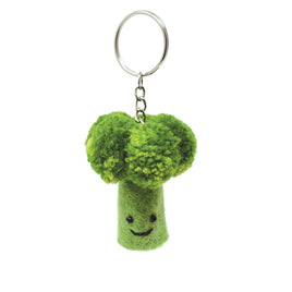 Black Yak - Felt Keychain - Broccoli Felt Keyring - Guzzgoggs