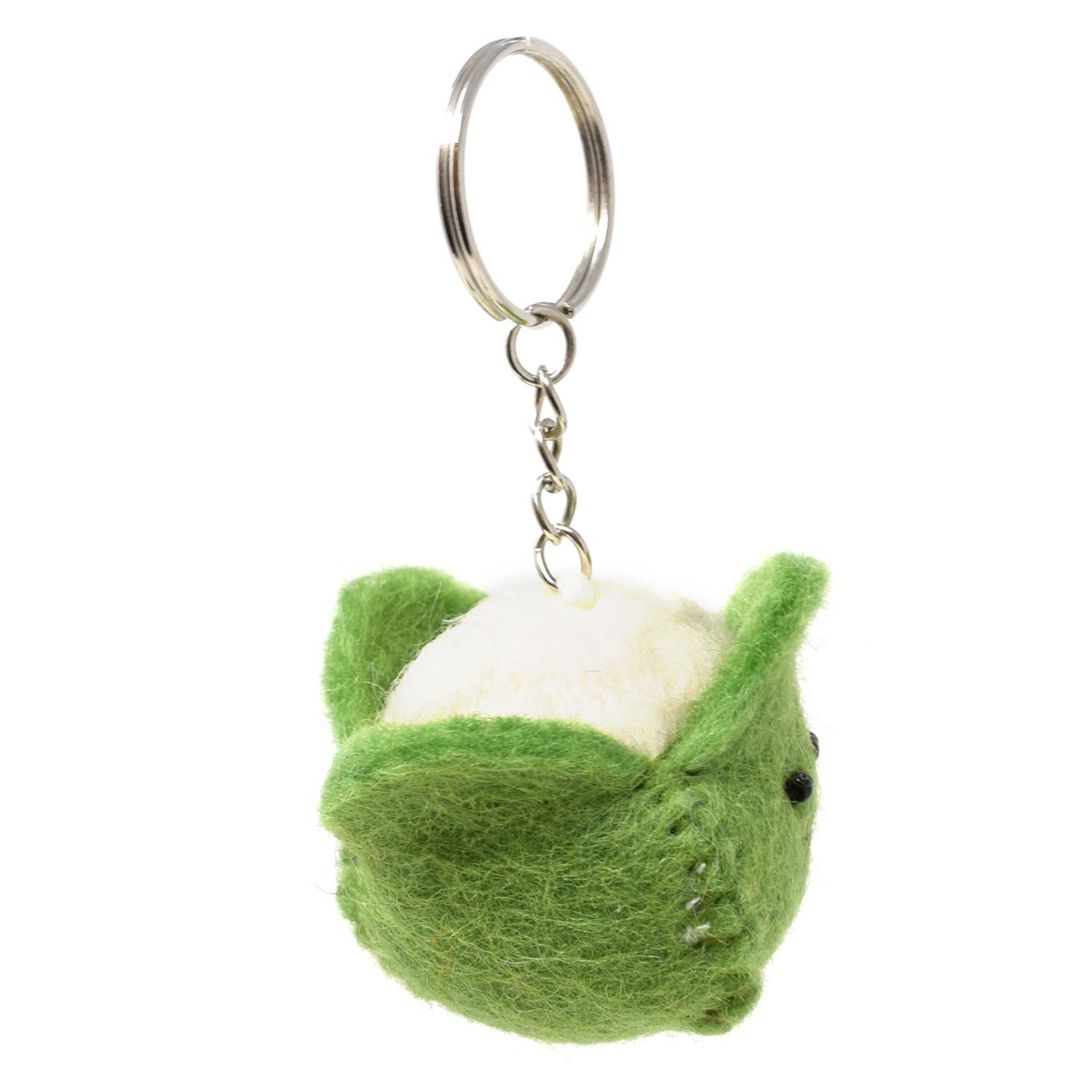 Black Yak - Felt Keychain - Cauliflower Felt Keyring - Guzzgoggs