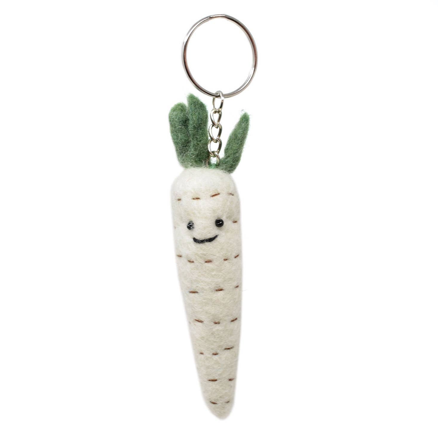 Black Yak - Felt Keychain - Parsnip Felt Keyring - Guzzgoggs
