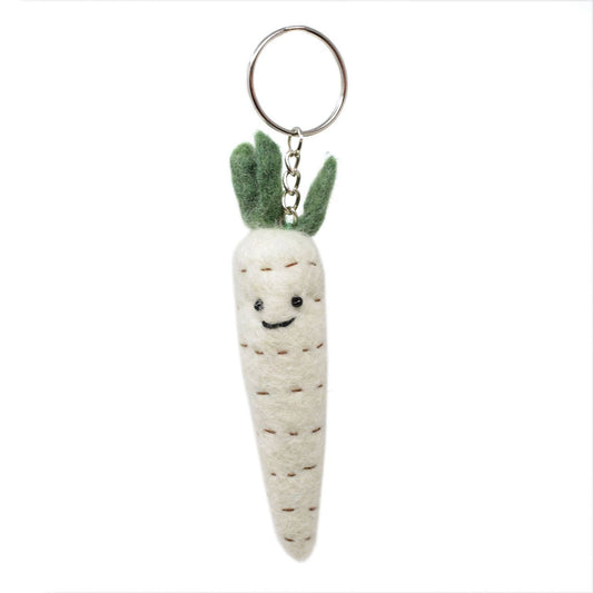 Black Yak - Felt Keychain - Parsnip Felt Keyring - Guzzgoggs