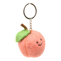 Black Yak - Felt Keychain - Peach Felt Keyring - Guzzgoggs