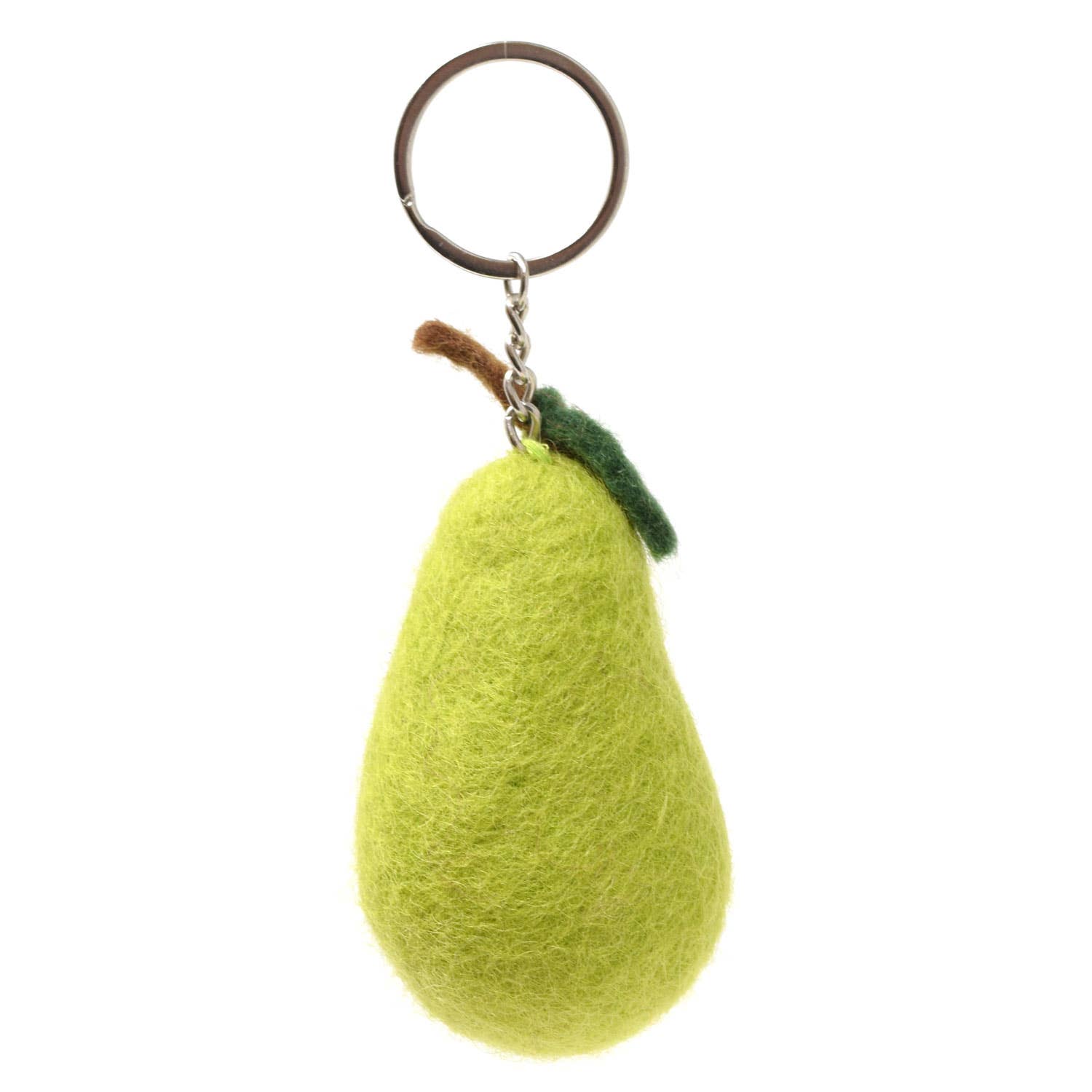Black Yak - Felt Keychain - Pear Felt Keyring - Guzzgoggs