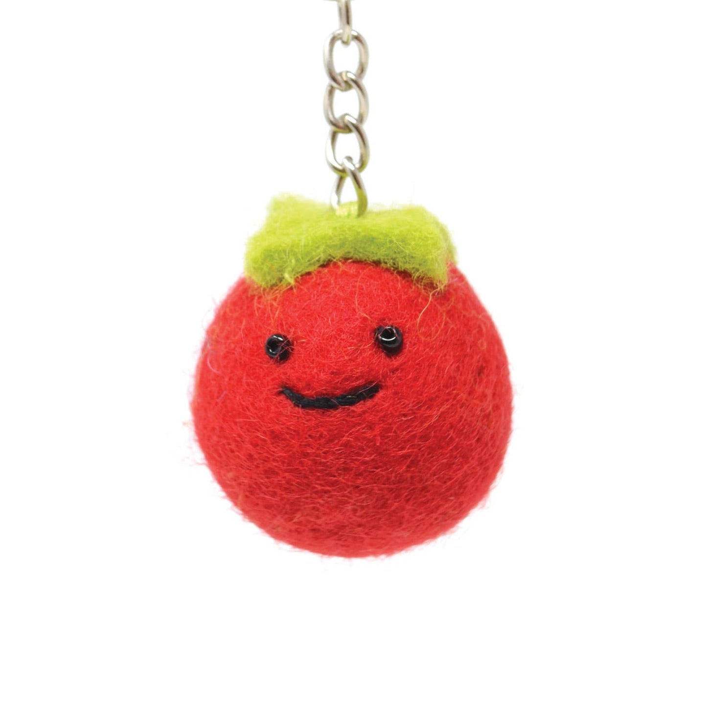 Black Yak - Felt Keychain - Tomato Keyring - Guzzgoggs