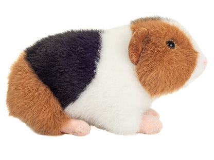 Teddy Hermann - Guinea pig 3-colored 19 cm - Plush toy - Stuffed animal - Guzzgoggs
