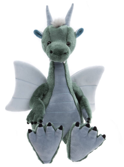 Charlie Bears Ltd - Spades Soft Plush Toy Teddy Bear Dragon