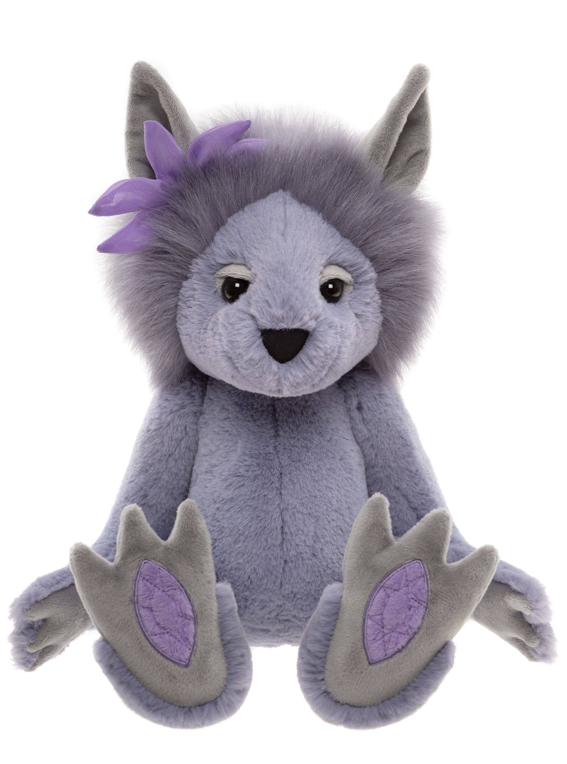 Charlie Bears Ltd - Amethyst Boo Soft Plush Toy Teddy Bear Troll - Bearhouse / Troll - Guzzgoggs