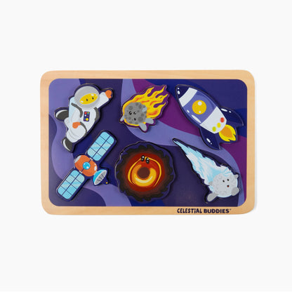 Celestial Buddies - NEW! Journey Into Space Chunky Puzzle - Guzzgoggs