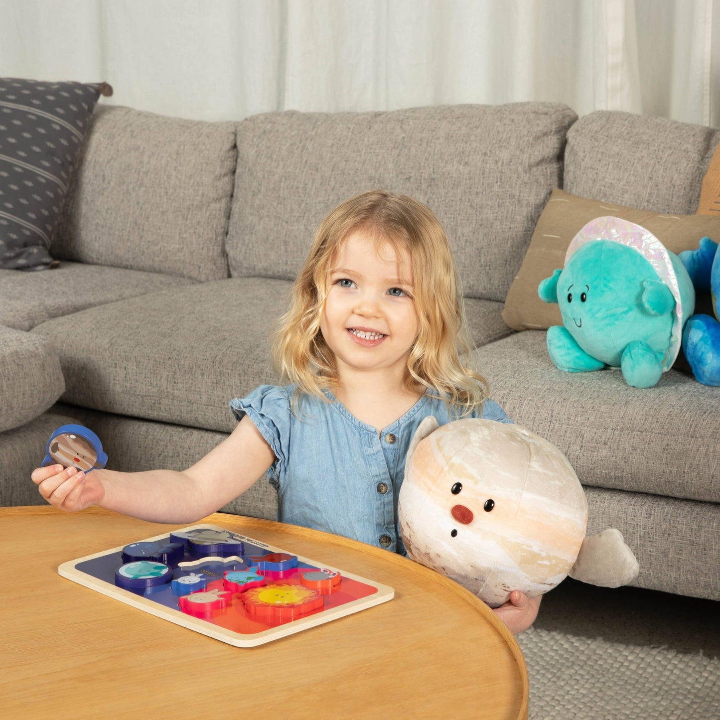 Celestial Buddies - NEW! Solar System Chunky Puzzle - Guzzgoggs