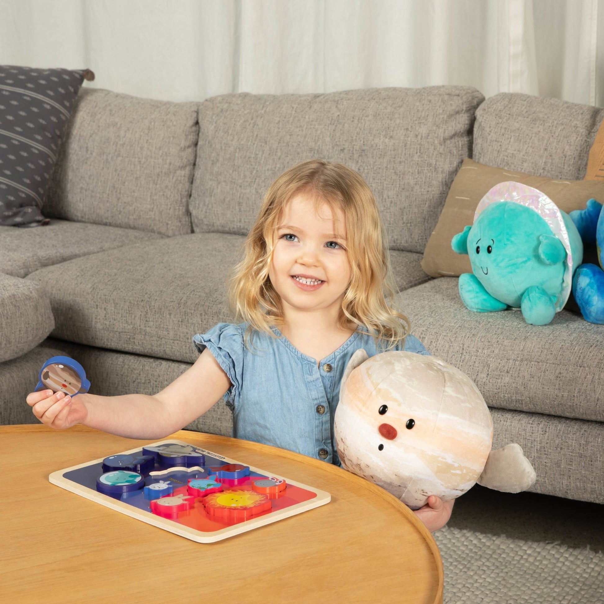 Celestial Buddies - NEW! Solar System Chunky Puzzle - Guzzgoggs