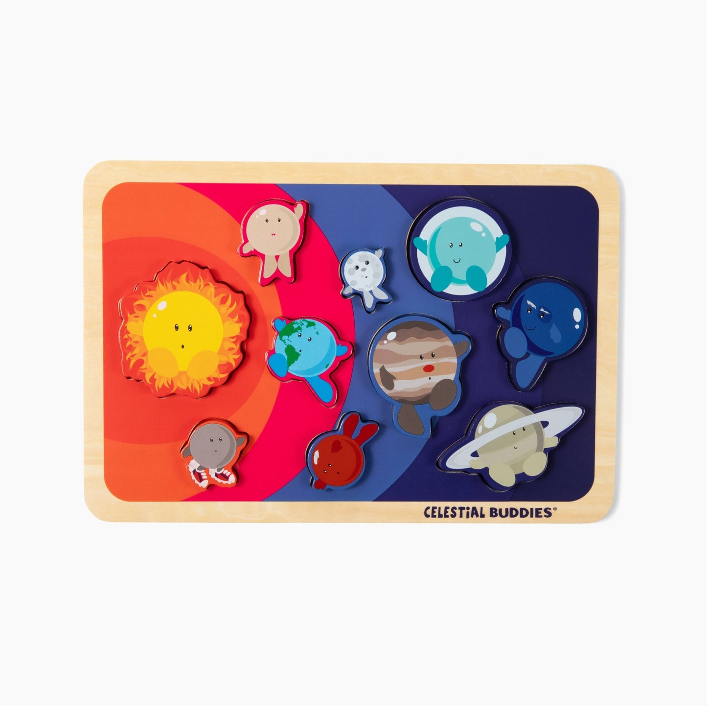 Celestial Buddies - NEW! Solar System Chunky Puzzle - Guzzgoggs