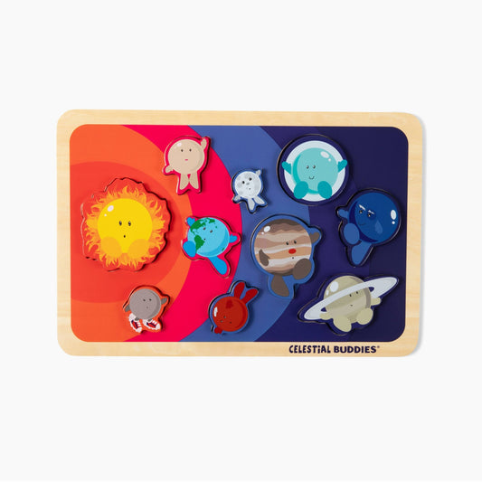 Celestial Buddies - NEW! Solar System Chunky Puzzle - Guzzgoggs