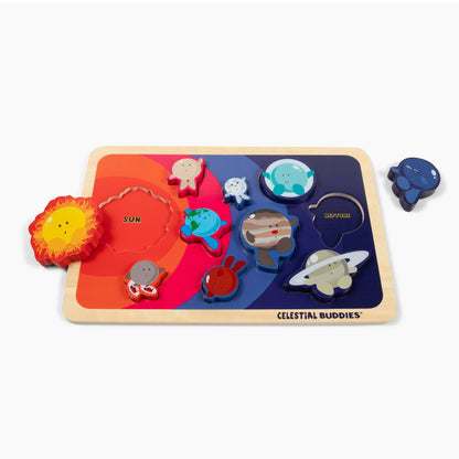 Celestial Buddies - NEW! Solar System Chunky Puzzle - Guzzgoggs