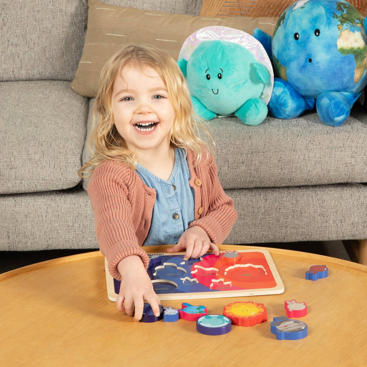 Celestial Buddies - NEW! Solar System Chunky Puzzle - Guzzgoggs