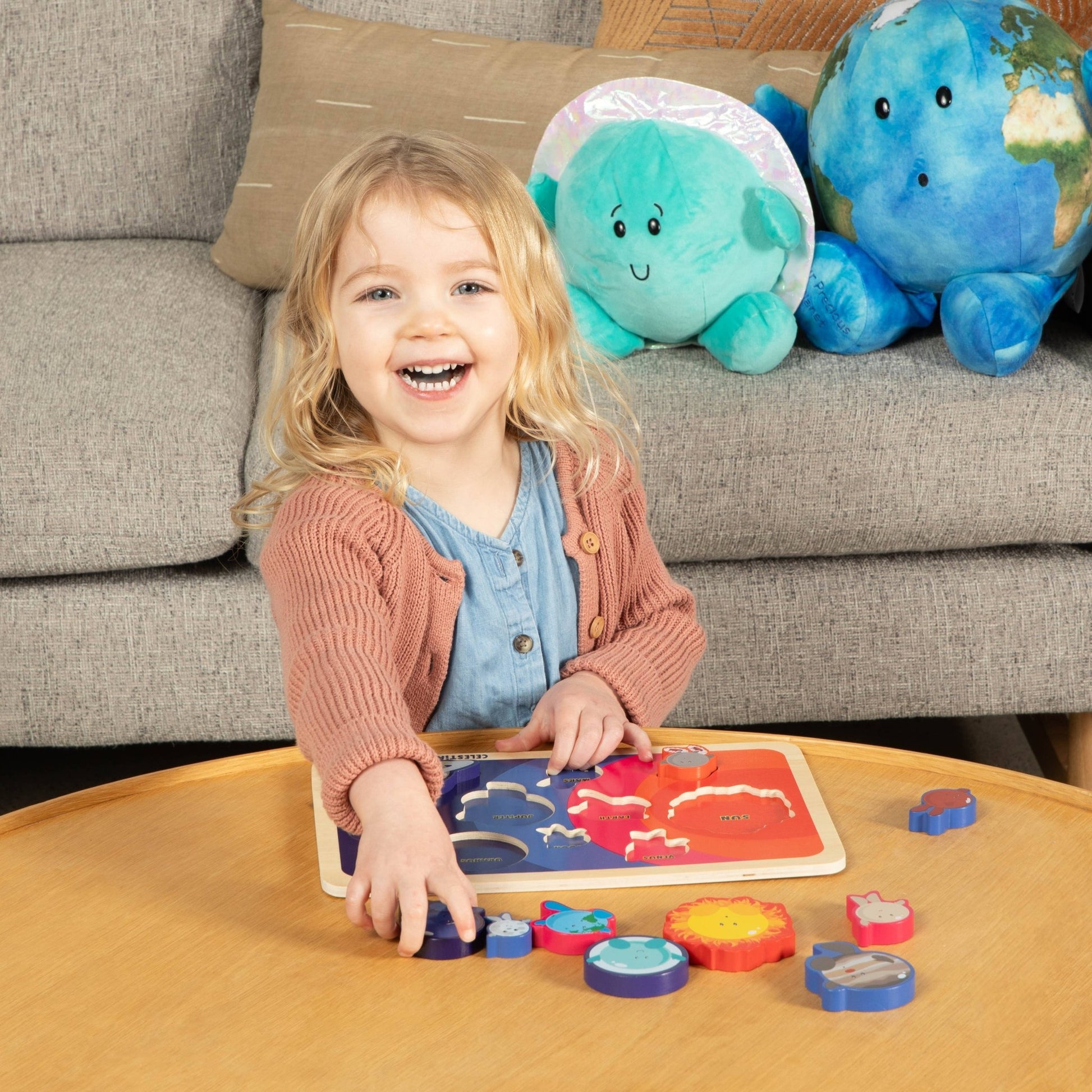 Celestial Buddies - NEW! Solar System Chunky Puzzle - Guzzgoggs