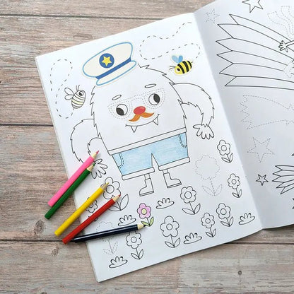 Dress Me Up Colouring and Activity Book - Aliens - Guzzgoggs