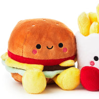 Hallmark - Better Together Burger & Fries Magnetic Plush Pair - Guzzgoggs