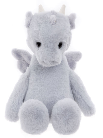 Charlie Bears Ltd - Draco Dragon Cloudy Grey Soft Plush Toy Teddy Bear