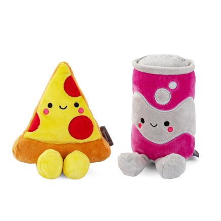 Hallmark - Better Together Pizza & Pop Magnetic Plush Pair - Guzzgoggs