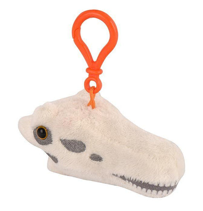 Fuzzy Fossils Diplodocus Skull Key Chain - Guzzgoggs