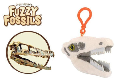 Fuzzy Fossils Pteranodon Skull Key Chain - Guzzgoggs