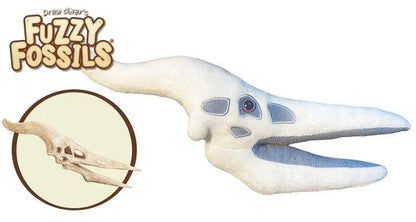 Fuzzy Fossils Pteranodon Skull Plush Educational Toy - Guzzgoggs