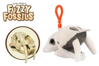 Fuzzy Fossils Smilodon Skull (Saber - Toothed Tiger) Key Chain - Guzzgoggs