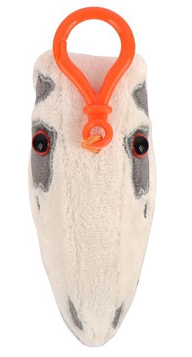 Fuzzy Fossils Stegosaurus Skull Key Chain - Guzzgoggs