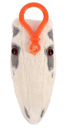 Fuzzy Fossils Stegosaurus Skull Key Chain - Guzzgoggs