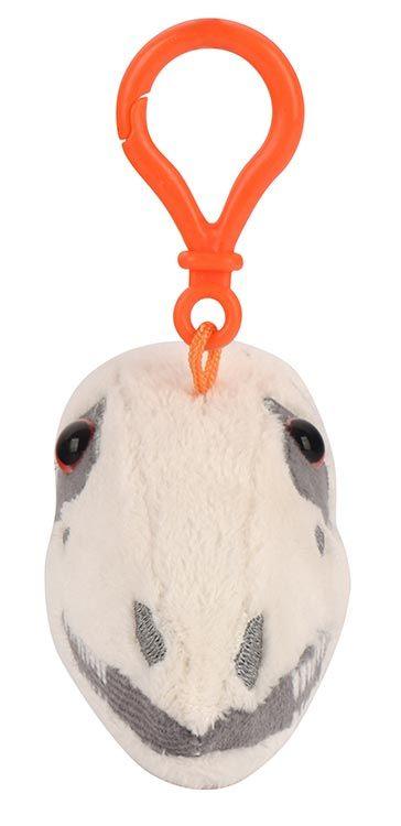 Fuzzy Fossils Stegosaurus Skull Key Chain - Guzzgoggs