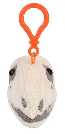Fuzzy Fossils Stegosaurus Skull Key Chain - Guzzgoggs