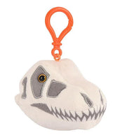 Fuzzy Fossils T. Rex Skull Key Chain - Guzzgoggs