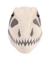Fuzzy Fossils T. Rex Skull Plush Educational Toy - Guzzgoggs