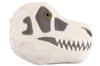 Fuzzy Fossils T. Rex Skull Plush Educational Toy - Guzzgoggs