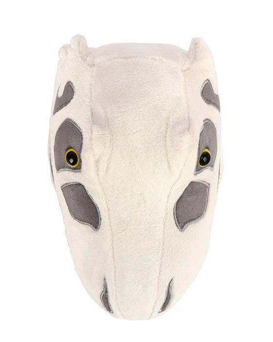 Fuzzy Fossils T. Rex Skull Plush Educational Toy - Guzzgoggs