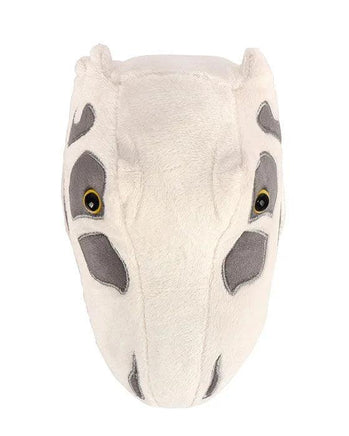 Fuzzy Fossils T. Rex Skull Plush Educational Toy - Guzzgoggs