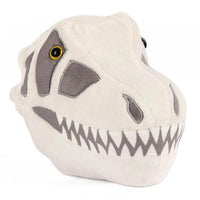 Fuzzy Fossils T. Rex Skull Plush Educational Toy - Guzzgoggs