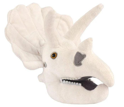 Fuzzy Fossils Triceratops Skull - Guzzgoggs